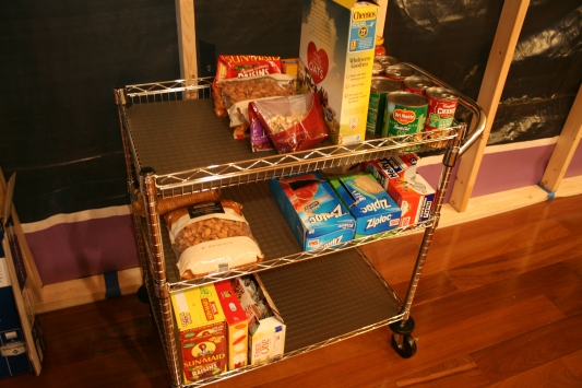 "Pantry on a Cart"